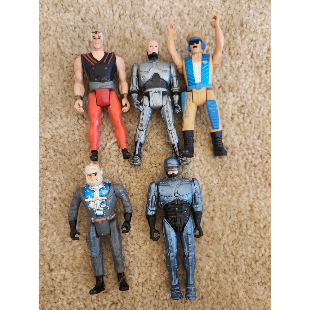 Vintage Kenner Robocop and the Ultra Police Action Figure Lot of 5 1988 1989